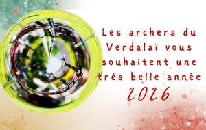 Meilleurs vœux pour 2026!