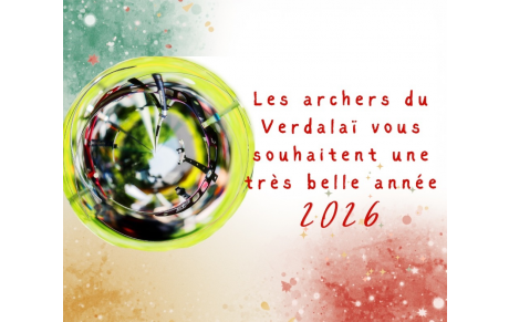 Meilleurs vœux pour 2026!